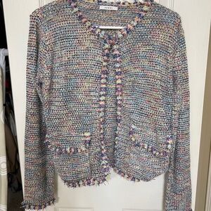 Colorful Tweed Jacket